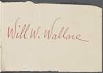 Wallace, William W., ALS to WW. Jul. 1, 1863.