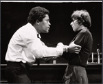 Clarence Williams III and Carolan Daniels in the stage production Slow Dance on the Killing Ground