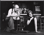 George Voskovec, Billy Dee Williams and Madeline Miller in the stage production Slow Dance on the Killing Ground