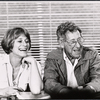 Gretchen Wyler and Jack Gilford in rehearsal for the stage production Sly Fox