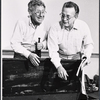 Jack Gilford and George C. Scott in rehearsal for the stage production Sly Fox