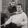 Kay Frazier and Arthur Russell in the stage production The Snow Maiden