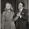 Kay Frazier and Edward Groag in the stage production The Snow Maiden
