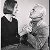 Alice Drummond and Ted Knight in rehearsal for the stage production Some of My Best Friends