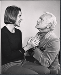 Alice Drummond and Ted Knight in rehearsal for the stage production Some of My Best Friends