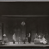 Leo G. Carroll, Howard St. John, Robert Hardy and Jessie Royce Landis in the stage production Someone Waiting