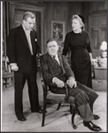 Robert Hardy, Leo G. Carroll and Jessie Royce Landis in the stage production Someone Waiting