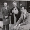 Leo G. Carroll, Jessie Royce Landis and Howard St. John in the stage production Someone Waiting