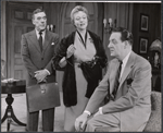 Leo G. Carroll, Jessie Royce Landis and Howard St. John in the stage production Someone Waiting
