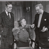 Leo G. Carroll, Brook Byron and Robert Hardy in the stage production Someone Waiting