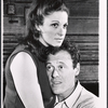 Linda Lavin and Bob Dishy in rehearsal for the stage production Something Different