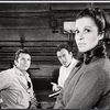Gabriel Dell, Bob Dishy and Linda Lavin in rehearsal for the stage production Something Different