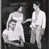 Joseph Sirola, Hope Arthur and Roberto Rodriguez in the stage production Song for a Certain Midnight