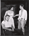 Joseph Sirola, Hope Arthur and Roberto Rodriguez in the stage production Song for a Certain Midnight