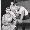 Joseph Sirola, Hope Arthur and unidentified [left] in the stage production Song for a Certain Midnight