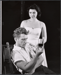 Joseph Sirola and Hope Arthur in the stage production Song for a Certain Midnight