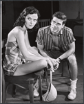 Jack Ryland and unidentified in the stage production Song for a Certain Midnight