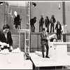 Barry Bostwick and unidentified others in the stage production Soon