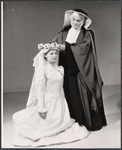 Jeannie Carson and Elizabeth Howell in the stage production The Sound of Music