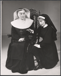 Jeannie Carson and Elizabeth Howell in the stage production The Sound of Music