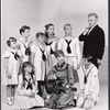 Jeannie Carson, Donald Scott and ensemble in the stage production The Sound of Music