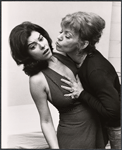 Adrienne Barbeau and Shirl Bernheim in the stage production Stag Movie