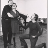 Josip Elic, Shirl Bernheim and unidentified in the stage production Stag Movie