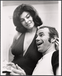 Adrienne Barbeau and Brad Sullivan in the stage production Stag Movie