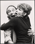 Bernie Styles and Shirl Bernheim in the stage production Stag Movie