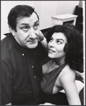 Josip Elic and Adrienne Barbeau in the stage production Stag Movie