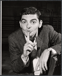 Richard Benjamin in publicity for the stage production The Star-Spangled Girl 