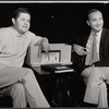 George Axelrod and Neil Simon in publicity photo for the stage production The Star-Spangled Girl