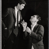 Anthony Perkins and Richard Benjamin in publicity photo for the stage production The Star-Spangled Girl