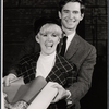 Connie Stevens and Anthony Perkins in publicity for the stage production The Star-Spangled Girl 
