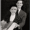 Connie Stevens and Anthony Perkins in publicity photo for the stage production The Star-Spangled Girl