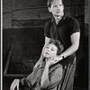 Nancy Kelly and Donald Madden in rehearsal for the stage production Step on a Crack