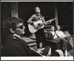 David Selby, Cliff De Young, Tom Aldredge and Elizabeth Wilson in the stage production Sticks and Bones