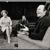 Rue McClanahan, Tom Aldredge, and Charles Siebert in the stage production Sticks and Bones