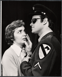 K. Callan and Drew Snyder in the stage production Sticks and Bones