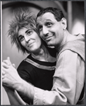 R.D. Blitz [right] and unidentified in the stage production Stones of Jehoshaphat