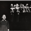 Anthony Newley and ensemble in the stage production Stop the World - I Want to Get Off
