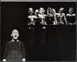 Anthony Newley and ensemble in the stage production Stop the World - I Want to Get Off