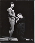 Anna Quayle and Anthony Newley in the stage production Stop the World - I Want to Get Off