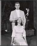 Robert Lansing and Anne Meacham in the stage production Suddenly Last Summer