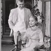 Robert Lansing and Hortense Alden in the stage production Suddenly Last Summer