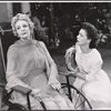 Cathleen Nesbitt and Diana Barrymore in the 1959 tour of the stage production Garden District