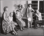 Louise Latham, Dana Elcar, Margaretta Warwick, Rae Allen and Leon Janney in the stage production Summer of the 17th Doll