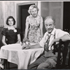 Rae Allen, Louise Latham and Leon Janney in the stage production Summer of the 17th Doll