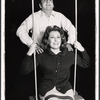 Hy Anzell and Janet Ward in the 1969 stage production Summertree