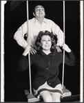 Hy Anzell and Janet Ward in the 1969 stage production Summertree